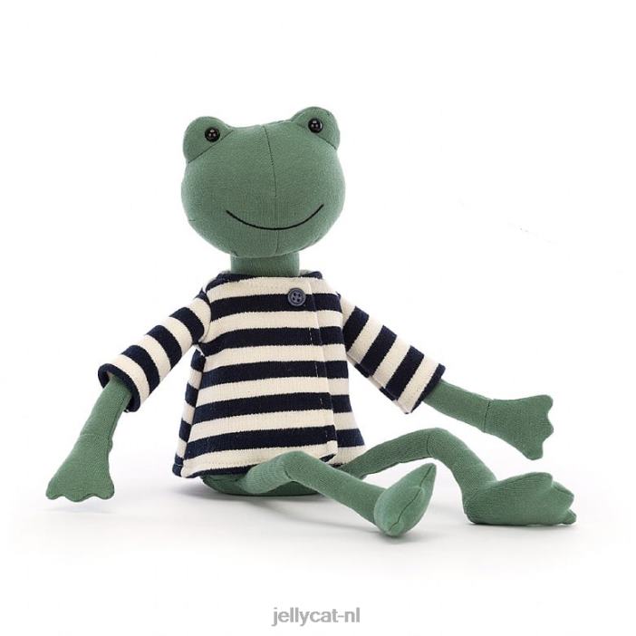 Jellycat francisco kikker groen NJJ68490 speelgoed-