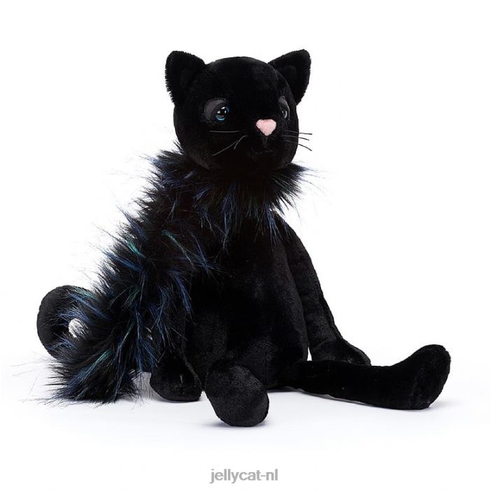 Jellycat glamourama kat zwart NJJ68404 speelgoed-