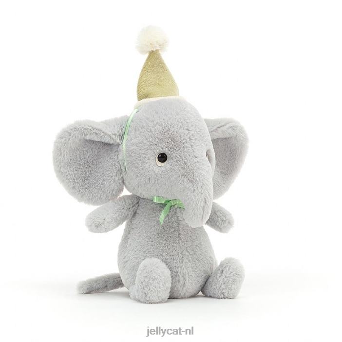 Jellycat jollipop olifant grijs NJJ68276 speelgoed-
