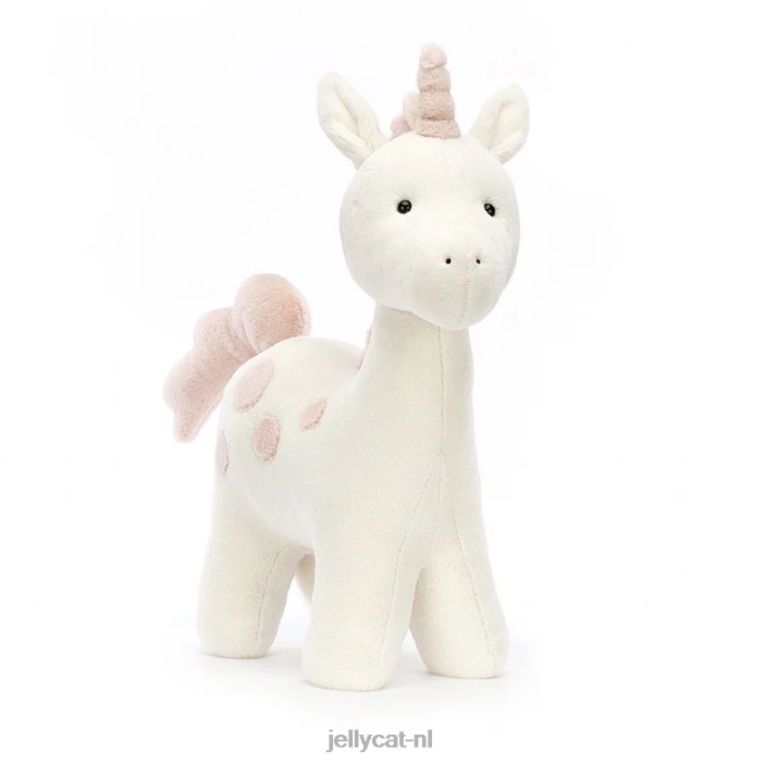 Jellycat grote spottie eenhoorn wit NJJ68462 speelgoed-