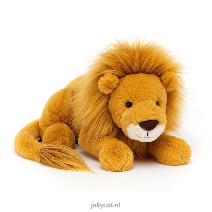 Jellycat louie leeuw oranje NJJ68568 speelgoed-