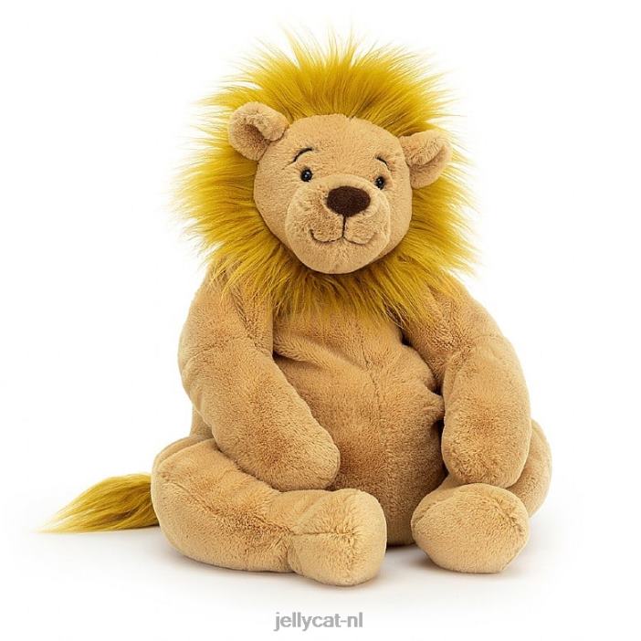 Jellycat rumpletum leeuw geel NJJ68442 speelgoed-