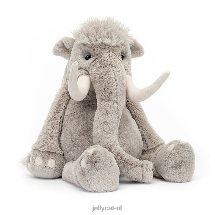 Jellycat viggo mammoetgrijs NJJ68362 speelgoed-