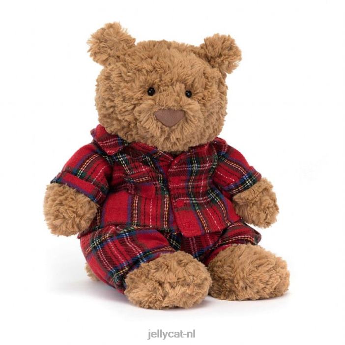 Jellycat Bartholomeus beer voor het slapengaan bruin NJJ6811 speelgoed-