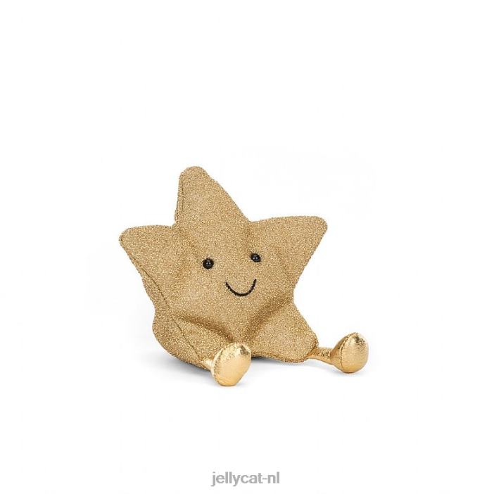 Jellycat amusante ster geel NJJ6864 speelgoed-