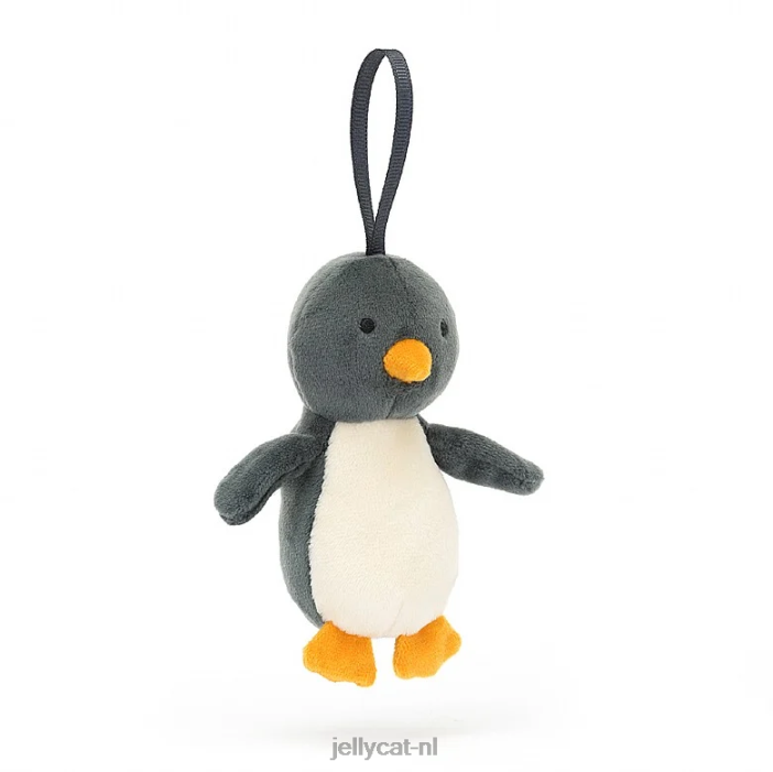Jellycat feestelijke dwaasheidspinguïn zwart en wit NJJ6879 speelgoed-