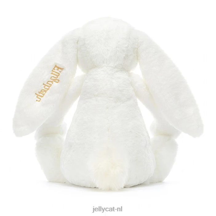 Jellycat gepersonaliseerd verlegen luxe konijntje Luna enorm wit NJJ68715 speelgoed-