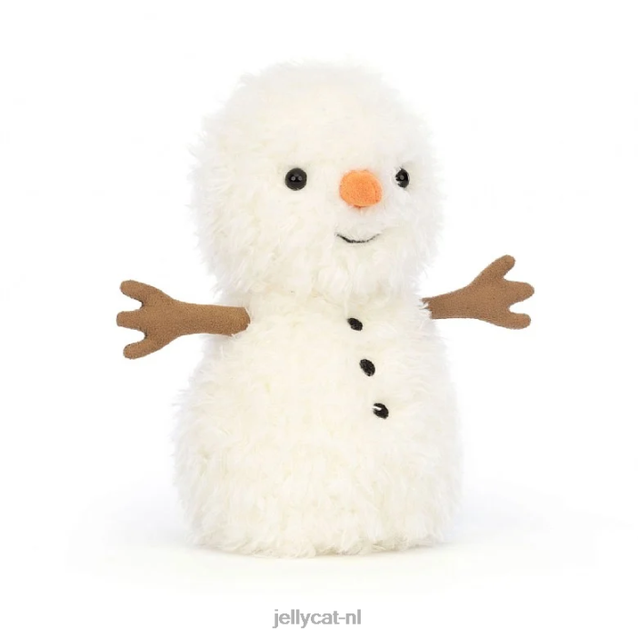 Jellycat kleine sneeuwpop crème NJJ68218 speelgoed-