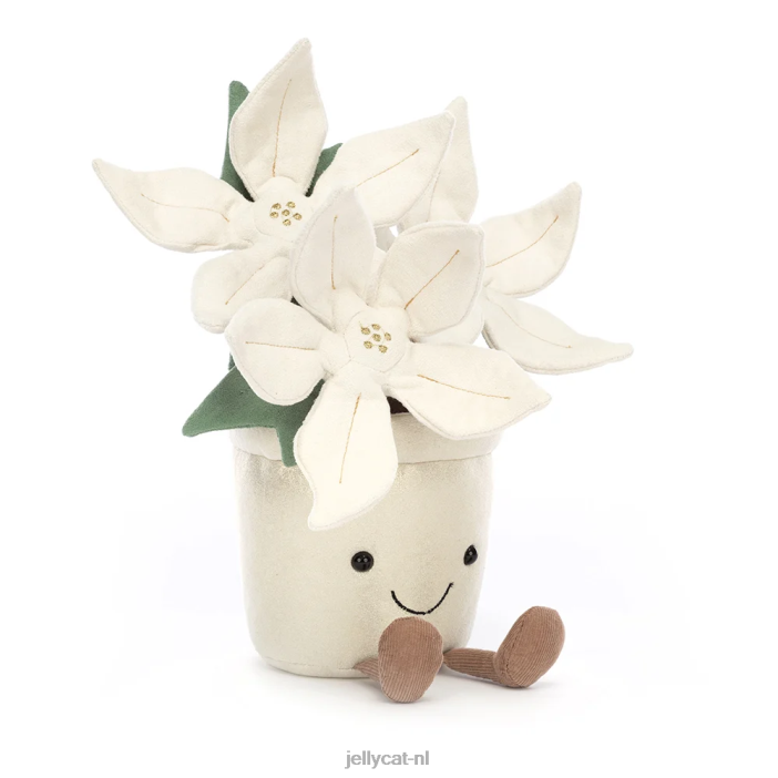 Jellycat leuke gouden kerstster meerkleurig NJJ68285 speelgoed-