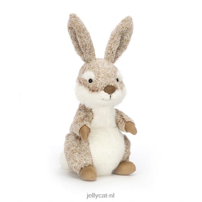 Jellycat ambrosie haas bruin en wit NJJ68409 speelgoed-