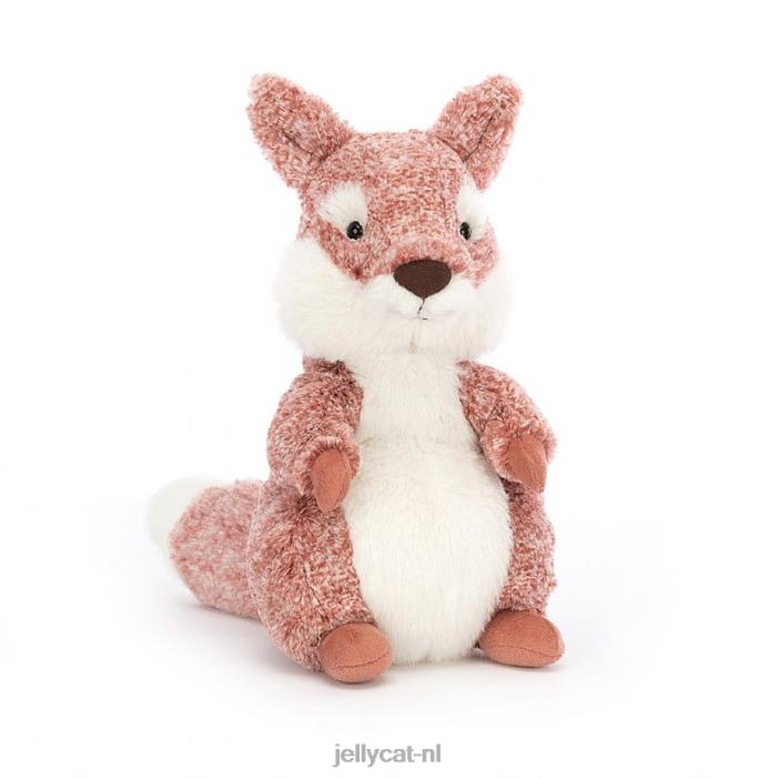 Jellycat ambrosievos bruin en wit NJJ68408 speelgoed-