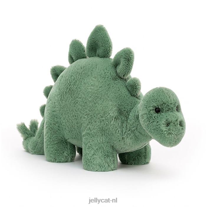 Jellycat fossiel stegosaurus groen NJJ68491 speelgoed-