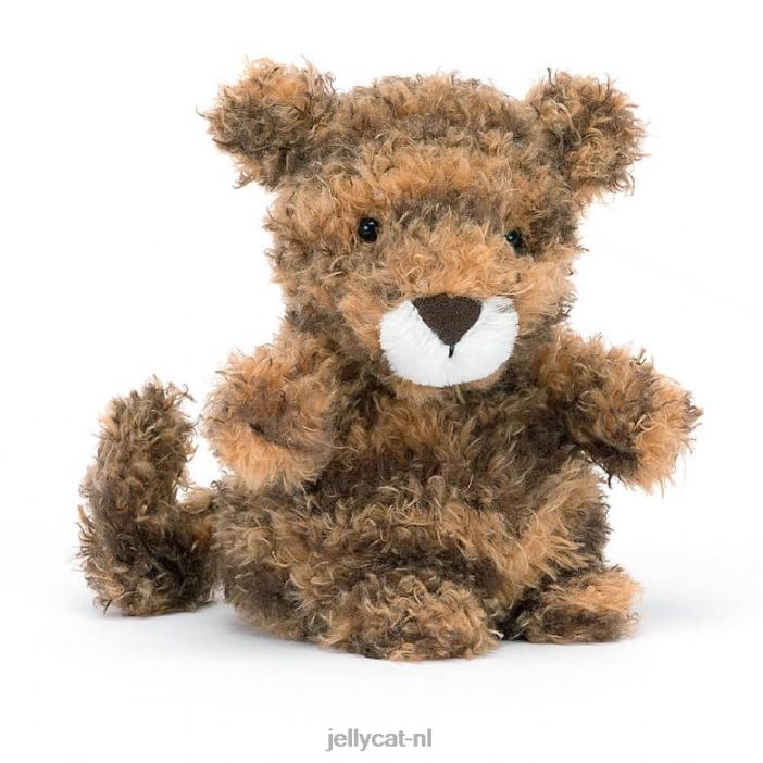 Jellycat kleine tijger veelkleurig NJJ68251 speelgoed-