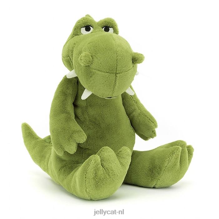 Jellycat bryno dino groen NJJ68510 speelgoed-