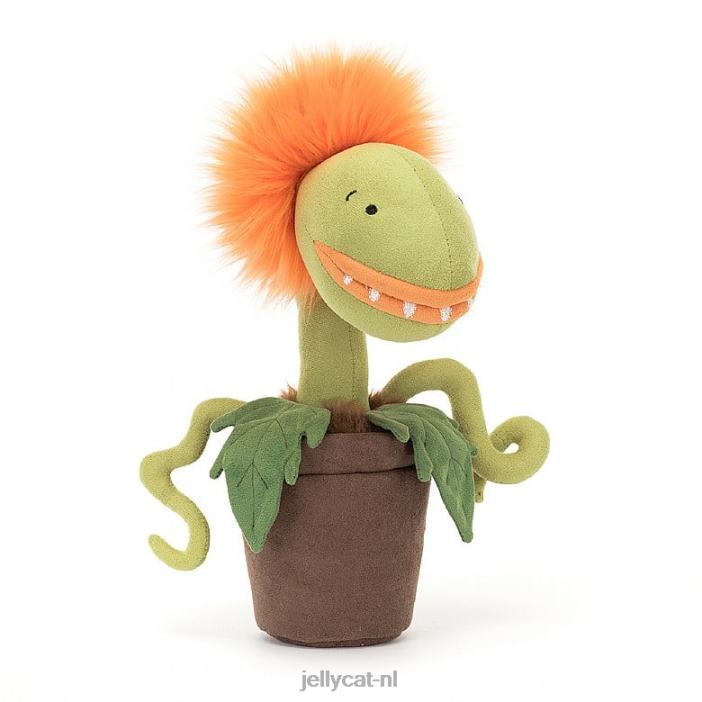 Jellycat carniflore tammie oranje NJJ68406 speelgoed-