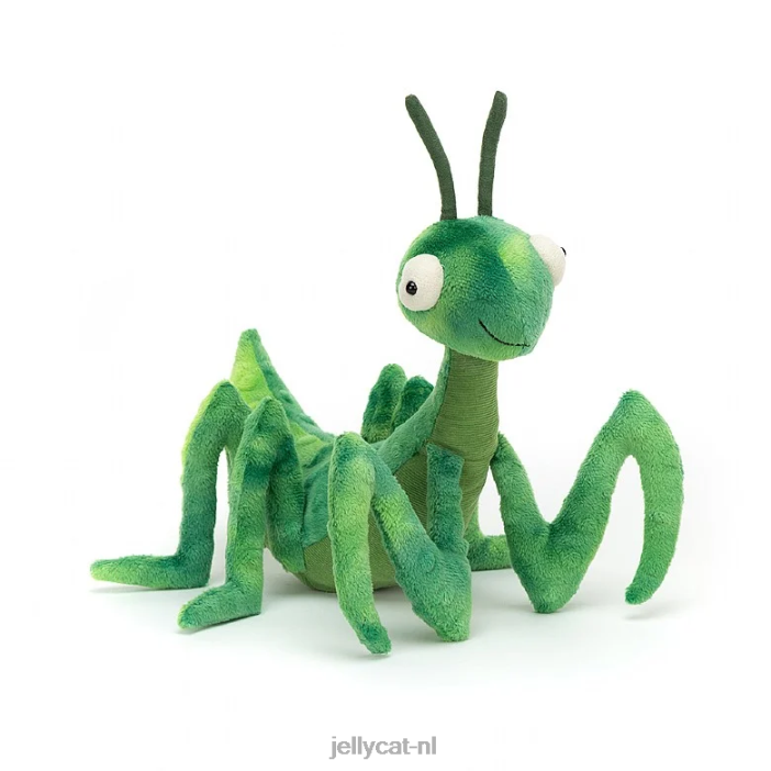 Jellycat cent bidsprinkhaan groen NJJ68292 speelgoed-