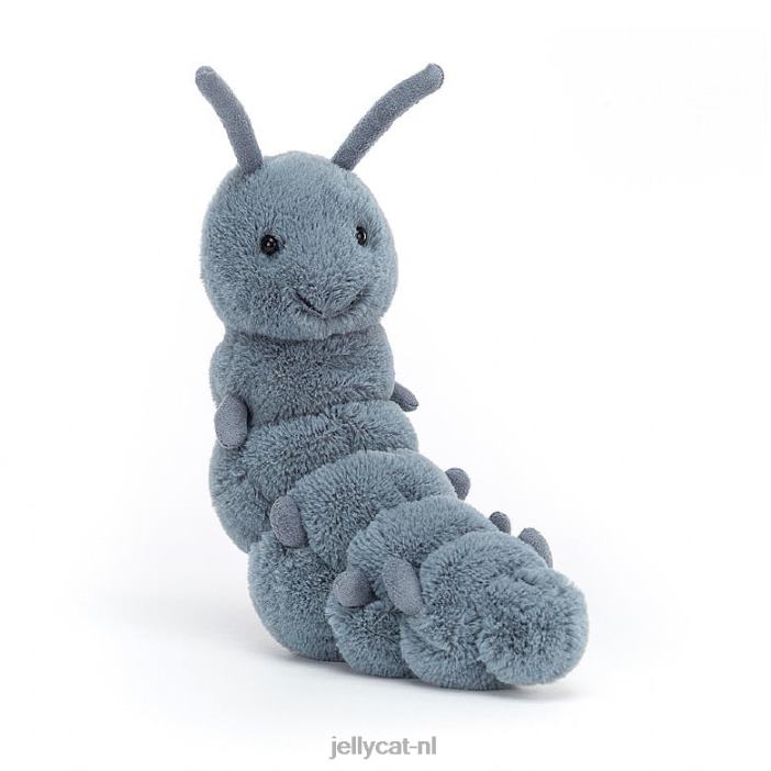Jellycat wriggidig insect blauw NJJ68229 speelgoed-