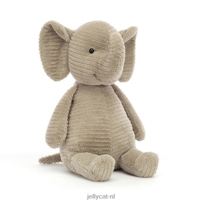 Jellycat quaxy olifant grijs NJJ68427 speelgoed-