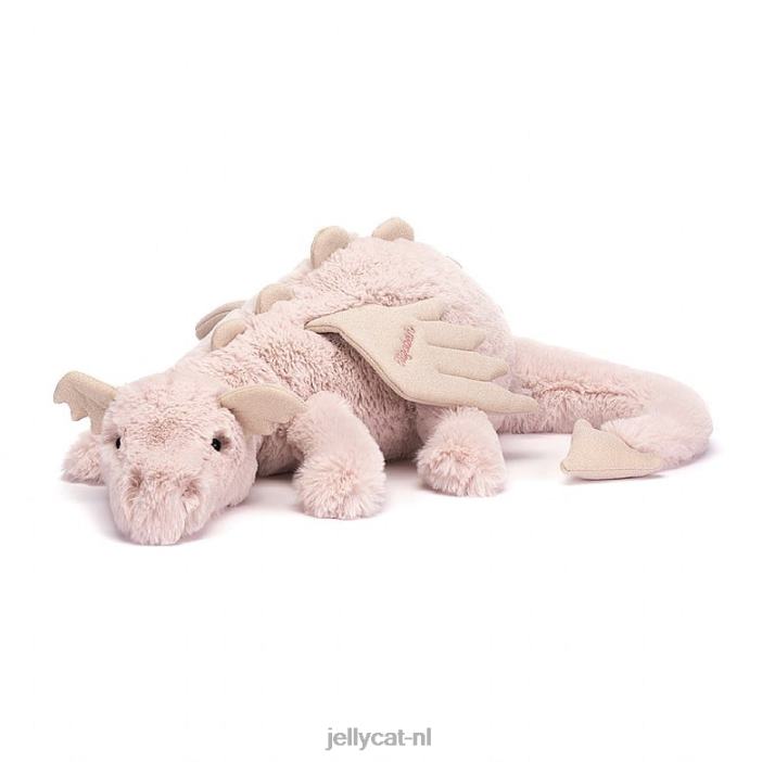 Jellycat gepersonaliseerde rozendraak enorm roze NJJ68523 speelgoed-