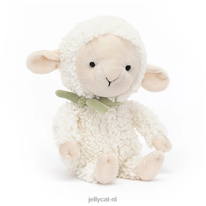 Jellycat Fuzzkin lamscrème NJJ68322 speelgoed-