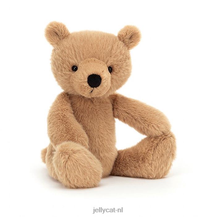 Jellycat rufus draagt ​​honing NJJ68383 speelgoed-