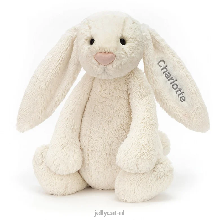 Jellycat gepersonaliseerde verlegen konijntje enorme crème NJJ68454 speelgoed-