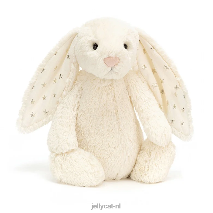 Jellycat verlegen twinkle konijntjescrème NJJ68208 speelgoed-
