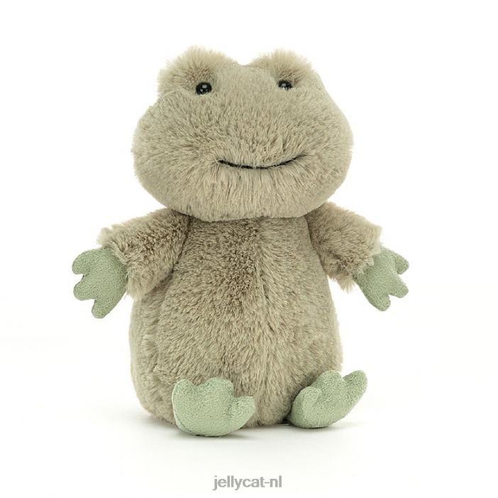 Jellycat nippelkikker groen NJJ68163 speelgoed-