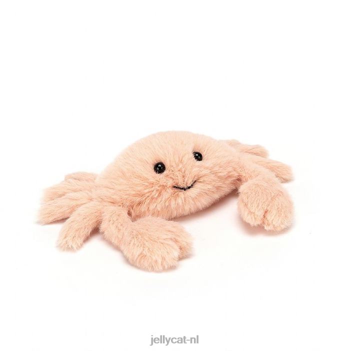 Jellycat pluizige krab oranje NJJ68677 speelgoed-