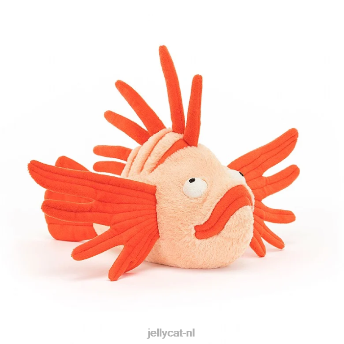 Jellycat lois koraalduivel rood NJJ68449 speelgoed-