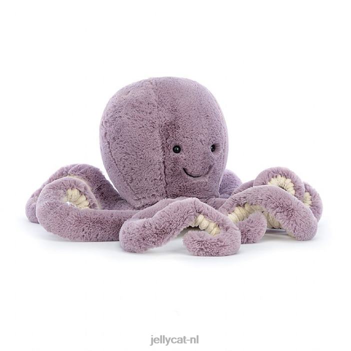 Jellycat maya-octopus paars NJJ68185 speelgoed-