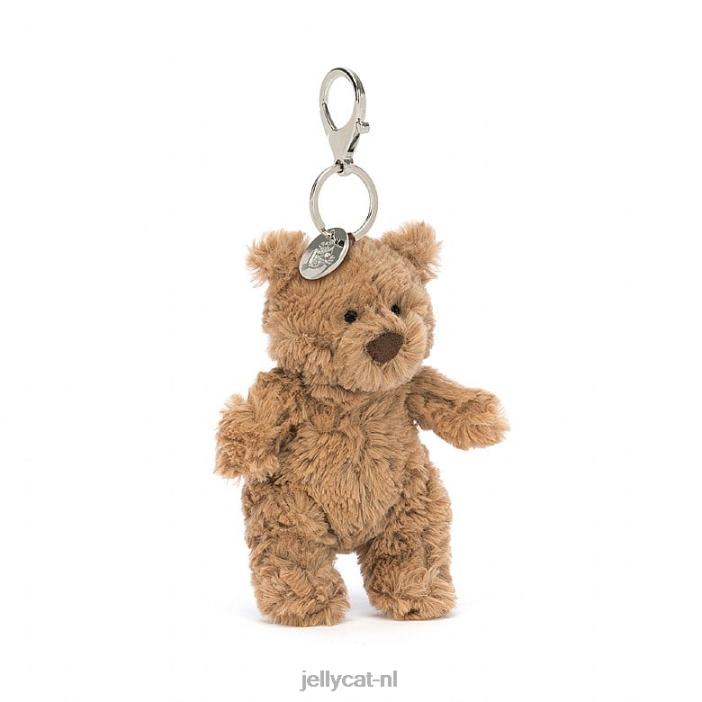Jellycat bartholomew beer tas bedel bruin NJJ6815 accessoire