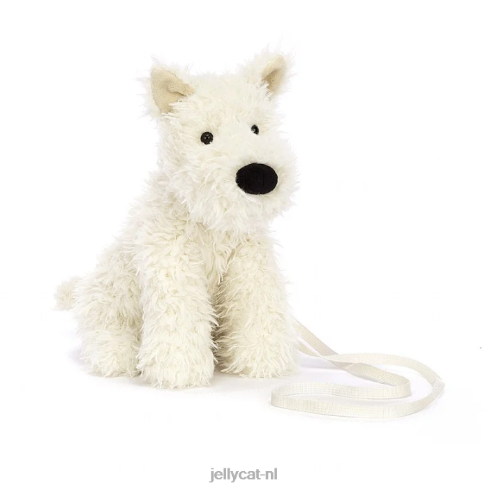 Jellycat Munro Scottie hondentas crème NJJ68679 tas