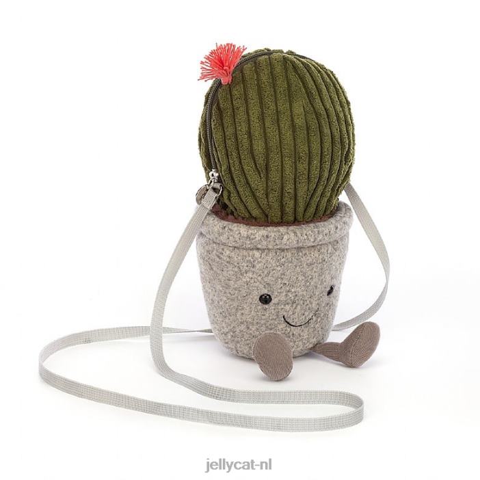 Jellycat leuk cactustasje groen NJJ68384 tas